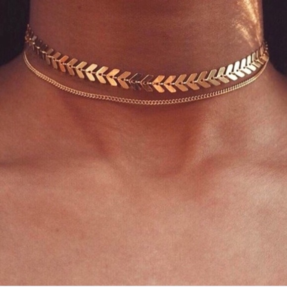Boutique Jewelry - ✨HOST PICK✨2 Layer Chevron Chain and Choker